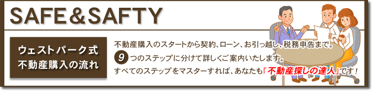 ウェストパーク式不動産購入の流れ